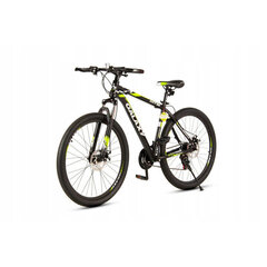 Maastikuratas Galaxy MTB 19 / 27,5", must/roheline цена и информация | Велосипеды | kaup24.ee