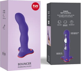 Fun Factory Bouncer силиконовый дилдо Фиолетовый цена и информация | Фаллоимитаторы | kaup24.ee