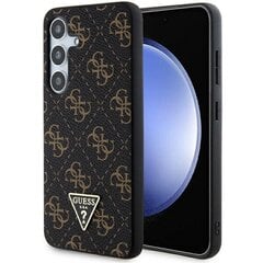 Guess GUHCS24SPG4GPK S24 S921 czarny|black hardcase 4G Triangle цена и информация | Чехлы для телефонов | kaup24.ee