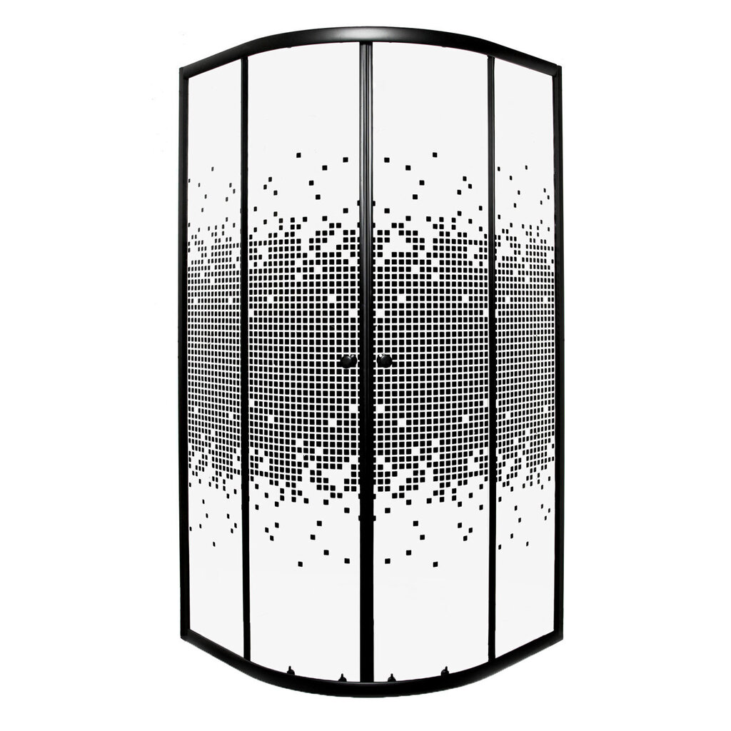 Dušikabiin Kerra Pixel 90 BL, aluseta hind ja info | Dušikabiinid | kaup24.ee