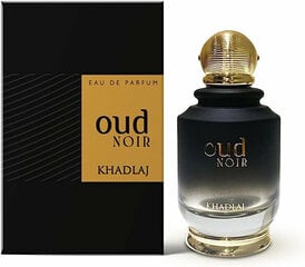 Parfüümvesi Khadlaj Oud Noir EDP naistele/meestele, 100 ml hind ja info | Naiste parfüümid | kaup24.ee