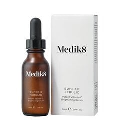 Осветляющая сыворотка для лица Medik8 Super C Ferulic, 30 мл цена и информация | Сыворотки для лица, масла | kaup24.ee