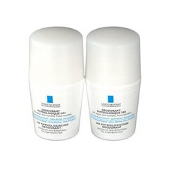 Rulldeodorant La Roche-Posay, 2 x 50 ml цена и информация | Дезодоранты | kaup24.ee