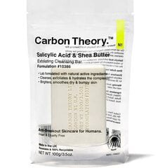 Очищающее мыло для лица Carbon Theory Day-Lite Salicylic Acid Exfoliating Bar, 100 г цена и информация | Аппараты для ухода за лицом | kaup24.ee