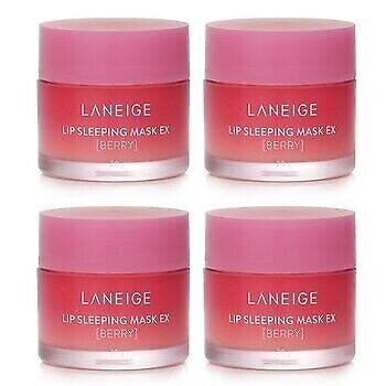 Huulemask Laneige Lip Sleeping Mask Ex Berry, 4 x 20 g hind ja info | Näomaskid, silmamaskid | kaup24.ee