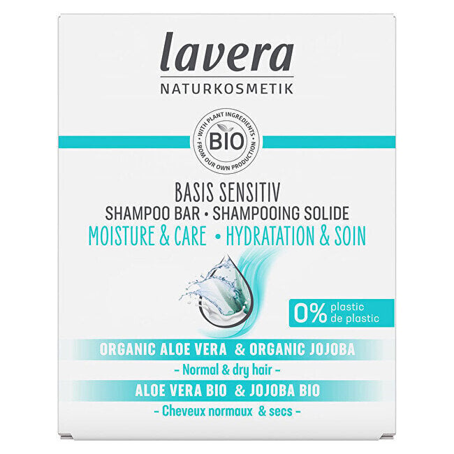 Tahke šampoon Lavera Moisture &amp; Care, 50 g hind ja info | Šampoonid | kaup24.ee