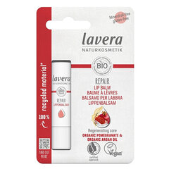 Huulepalsam Lavera Protect &amp; Repair Pomegranate &amp; Argan, 4,5 g hind ja info | Huulepulgad, -läiked, -palsamid, vaseliin | kaup24.ee