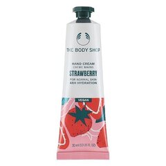 Kätekreem The Body Shop Strawberry, 30 ml hind ja info | Kehakreemid, losjoonid | kaup24.ee