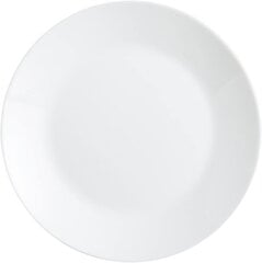 Luminarc taldrik, 12 tk, 25 cm, valge цена и информация | Посуда, тарелки, обеденные сервизы | kaup24.ee