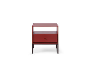 Öökapp Akl Furniture Mono MS54, punane hind ja info | Öökapid | kaup24.ee