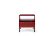Öökapp Akl Furniture Mono MS54, punane цена и информация | Öökapid | kaup24.ee