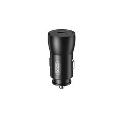 XO car charger CC57 PD 25W 1x USB-C black цена и информация | Зарядные устройства для телефонов | kaup24.ee