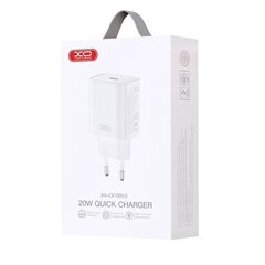 XO wall charger CE15 PD 20W 1x USB-C white цена и информация | Зарядные устройства для телефонов | kaup24.ee