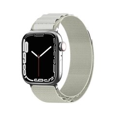 Strap with Alpine steel buckle for Apple Watch 38|40|41 mm - silver цена и информация | Аксессуары для смарт-часов и браслетов | kaup24.ee