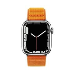 Alpine strap with steel buckle for Apple Watch 42|44|45|49 mm - orange цена и информация | Аксессуары для смарт-часов и браслетов | kaup24.ee