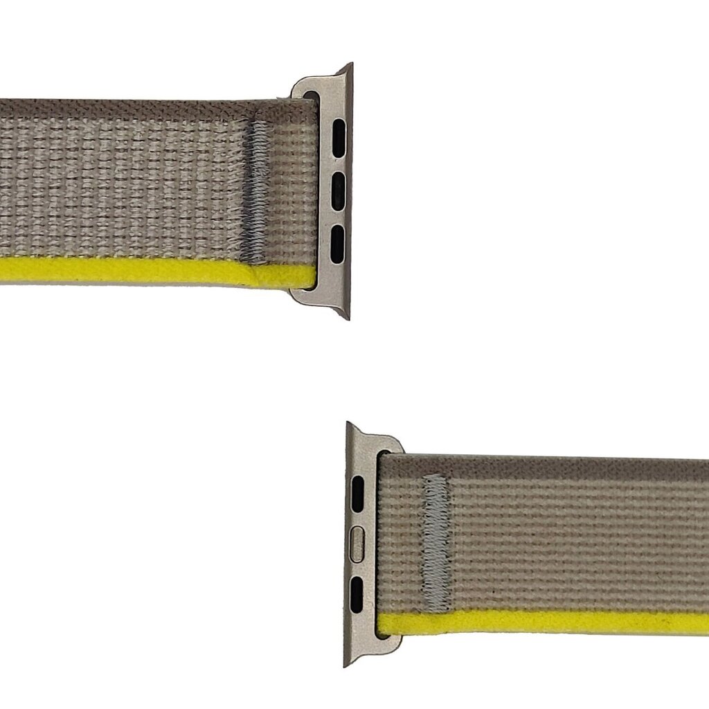 Trail Velcro strap for Apple Watch 38|40|41 mm - black hind ja info | Nutikellade ja nutivõrude tarvikud | kaup24.ee