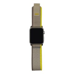 Trail Velcro strap for Apple Watch 38|40|41 mm - light gray цена и информация | Аксессуары для смарт-часов и браслетов | kaup24.ee