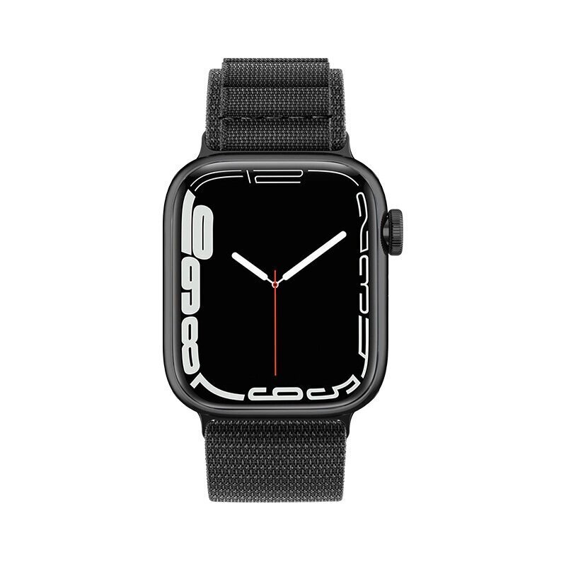 Hurtel Alpine Apple Watch 42|44|45|49 mm black hind ja info | Nutikellade ja nutivõrude tarvikud | kaup24.ee