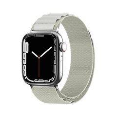 Alpine strap with steel buckle for Apple Watch 42|44|45|49 mm - silver цена и информация | Аксессуары для смарт-часов и браслетов | kaup24.ee