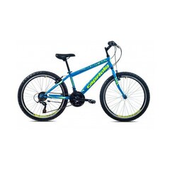 Noorte maastikuratas MTB Rapid 240 24"/18HT, sinine цена и информация | Велосипеды | kaup24.ee