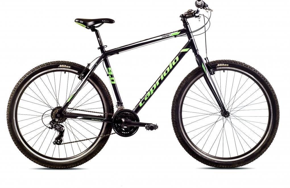 Maastikuratas MTB 9.0 29"/18AL, must/roheline hind ja info | Jalgrattad | kaup24.ee