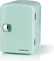 GourmetMaxx Mini Holrigrator Retro Design | Маленький косметический холодильник | Холодильник по уходу за кожей | Идеально подходит для еды, напитков, банок и красоты [12 В на сигарете зажигалка и гнезда 230 В] цена и информация | Морозильные камеры и морозильные лари | kaup24.ee