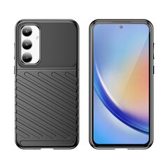 Бронированный чехол Thunder Case для Samsung Galaxy A55 - черный цена и информация | Чехлы для телефонов | kaup24.ee