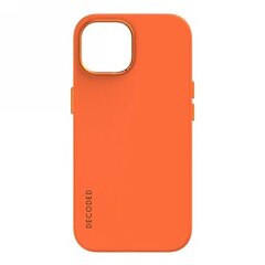 Decoded Silicone Case with MagSafe for iPhone 15 Plus - orange цена и информация | Чехлы для телефонов | kaup24.ee