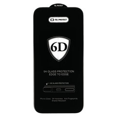 Tel Protect Full Glue 6D Tempered Glass цена и информация | Защитные пленки для телефонов | kaup24.ee