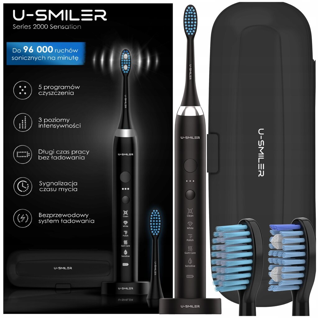 U-Smiler 359434 цена и информация | Elektrilised hambaharjad | kaup24.ee