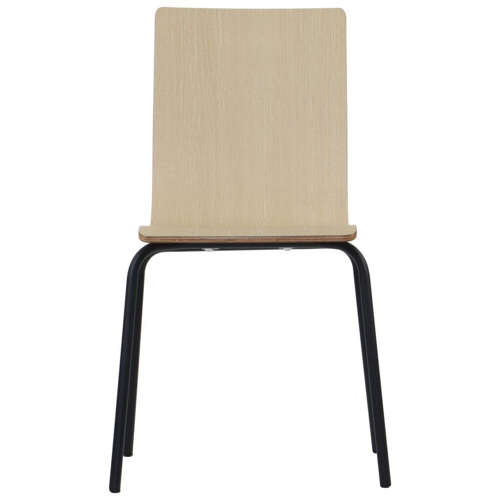 Lamineeritud vineerist tool Stema Werdi B, helepruuni värvi, must raam hind ja info | Söögitoolid, baaritoolid | kaup24.ee