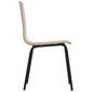 Lamineeritud vineerist tool Stema Werdi B, helepruuni värvi, must raam hind ja info | Söögitoolid, baaritoolid | kaup24.ee