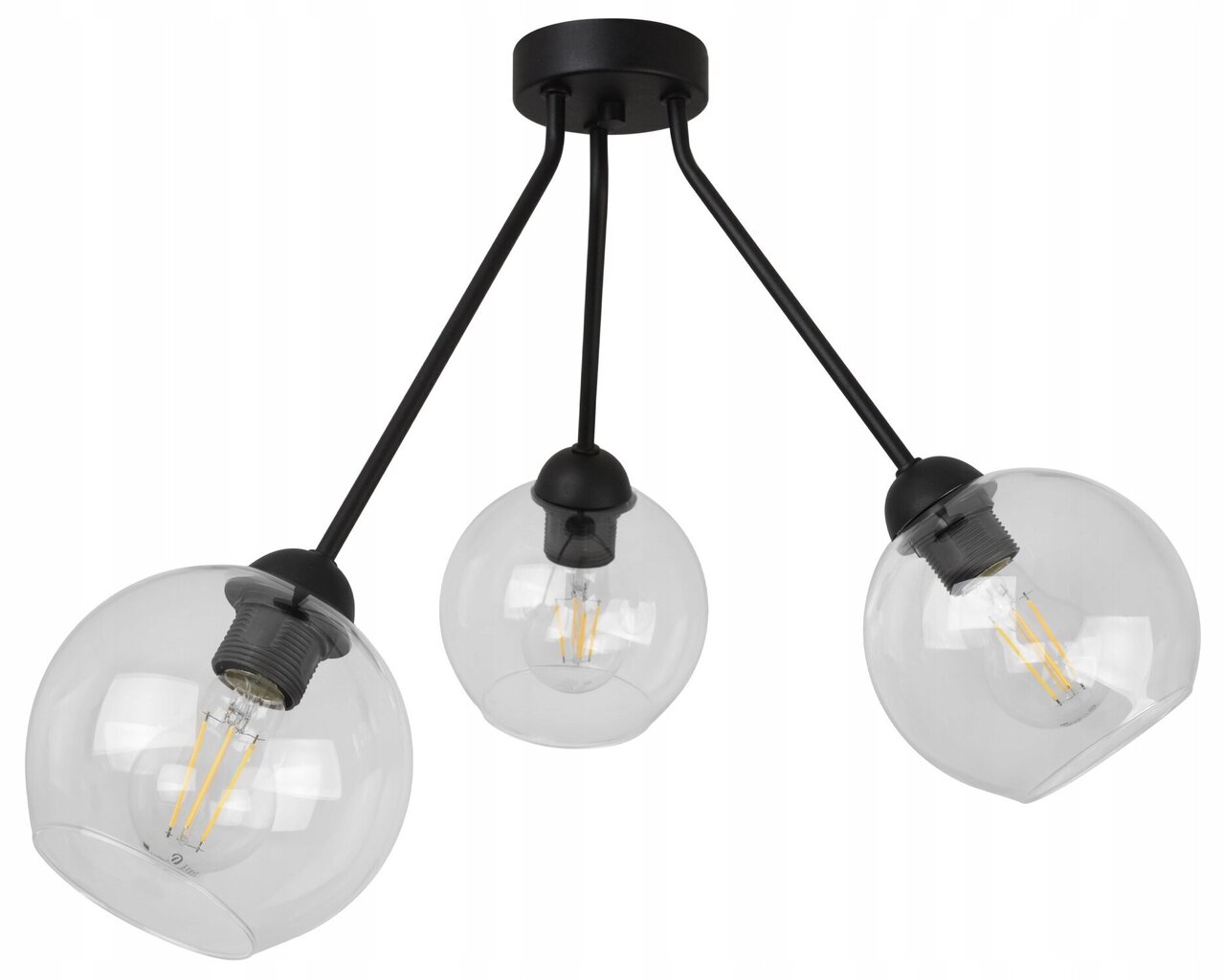 LightHome rippvalgusti Trio Haga hind ja info | Rippvalgustid | kaup24.ee