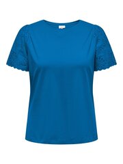 Only Carmakoma женская футболка 15319824*02, синий/fr 5715517161704 цена и информация | Футболка женская | kaup24.ee