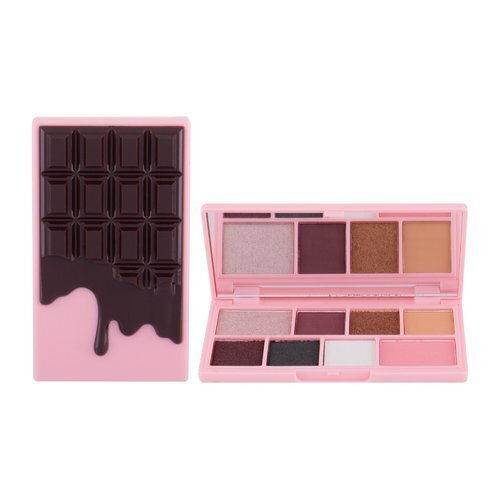 Lauvärvipalett Makeup Revolution I Heart Revolution Mini Chocolate Eyeshadow Palette Fondue, 10.2 g hind ja info | Ripsmetušid, lauvärvid, silmapliiatsid, seerumid | kaup24.ee