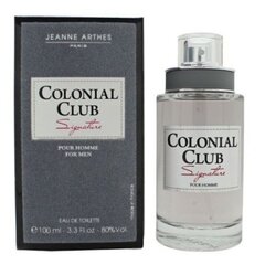 Аромат Jeanne Arthes Colonial Club Signature, EDT цена и информация | Мужские духи | kaup24.ee