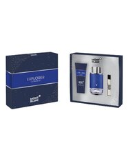 Montblanc Explorer Ultra Blue EDP подарочный комплект для мужчин 100 мл цена и информация | Мужские духи | kaup24.ee