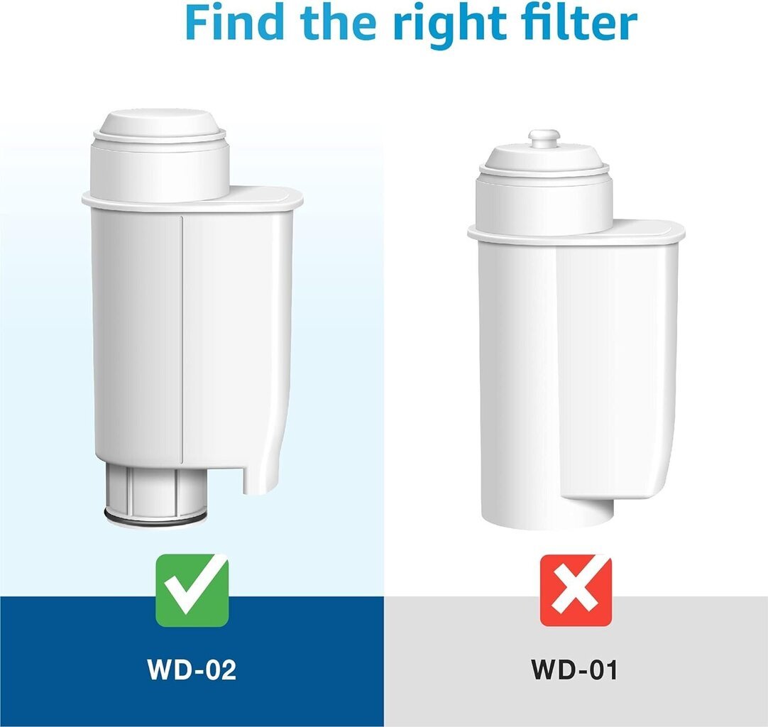 Veefiltri kassett Waterdrop, 4tk hind ja info | Filterkannud ja filtrid | kaup24.ee