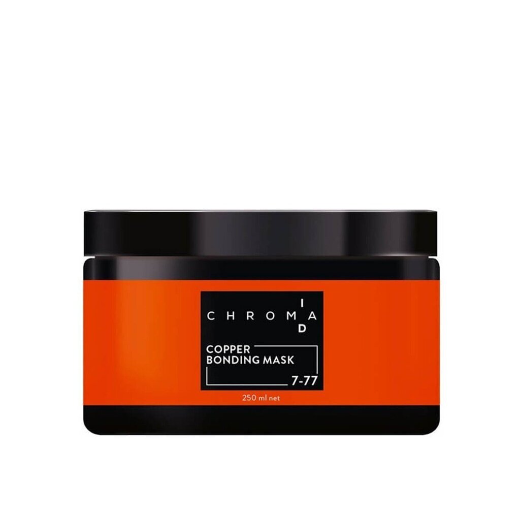 Vasevärvi juuksemask Schwarzkopf Professional Chromaid Cooper 7-77, 250 ml hind ja info | Maskid, õlid, seerumid | kaup24.ee