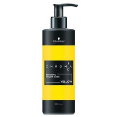 Желтая тонирующая бондинг-маска для волос Schwarzkopf Professional CHROMAID Yellow, 280 мл цена и информация | Средства для укрепления волос | kaup24.ee