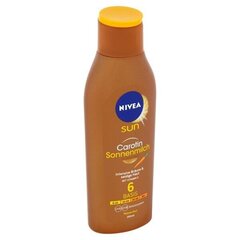 Päikesekaitsekreem Nivea Lotion SPF 6 Sun Beta Carotene, 200 ml hind ja info | Päikesekreemid | kaup24.ee