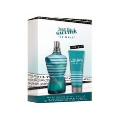 Jean Paul Gaultier Le Male Great Gift Set EDT 125 ml shower gel and Le Male 75 ml 125ml hind ja info | Meeste parfüümid | kaup24.ee