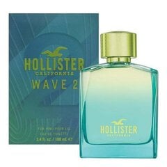 Tualettvesi Hollister Wave 2 For Him EDT meestele, 100ml hind ja info | Meeste parfüümid | kaup24.ee