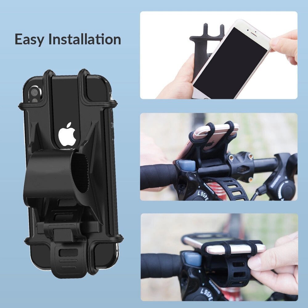 Hurtel Silicone Bicycle Phone holder hind ja info | Mobiiltelefonide hoidjad | kaup24.ee