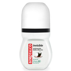 Deodorant Borotalco Invisible Deo Roll On, 50 ml hind ja info | Deodorandid | kaup24.ee