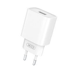 XO wall charger CE02D QC 3.0 18W 1x USB white цена и информация | Зарядные устройства для телефонов | kaup24.ee