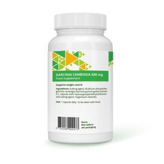 Toidulisand Stivits Garcinia Cambogia, 500 mg, N90 hind ja info | Vitamiinid, toidulisandid, immuunsuse preparaadid | kaup24.ee