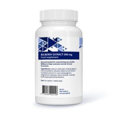 Toidulisand Stivits Mustika ekstrakt 500 mg, N120 hind ja info | Vitamiinid, toidulisandid, immuunsuse preparaadid | kaup24.ee