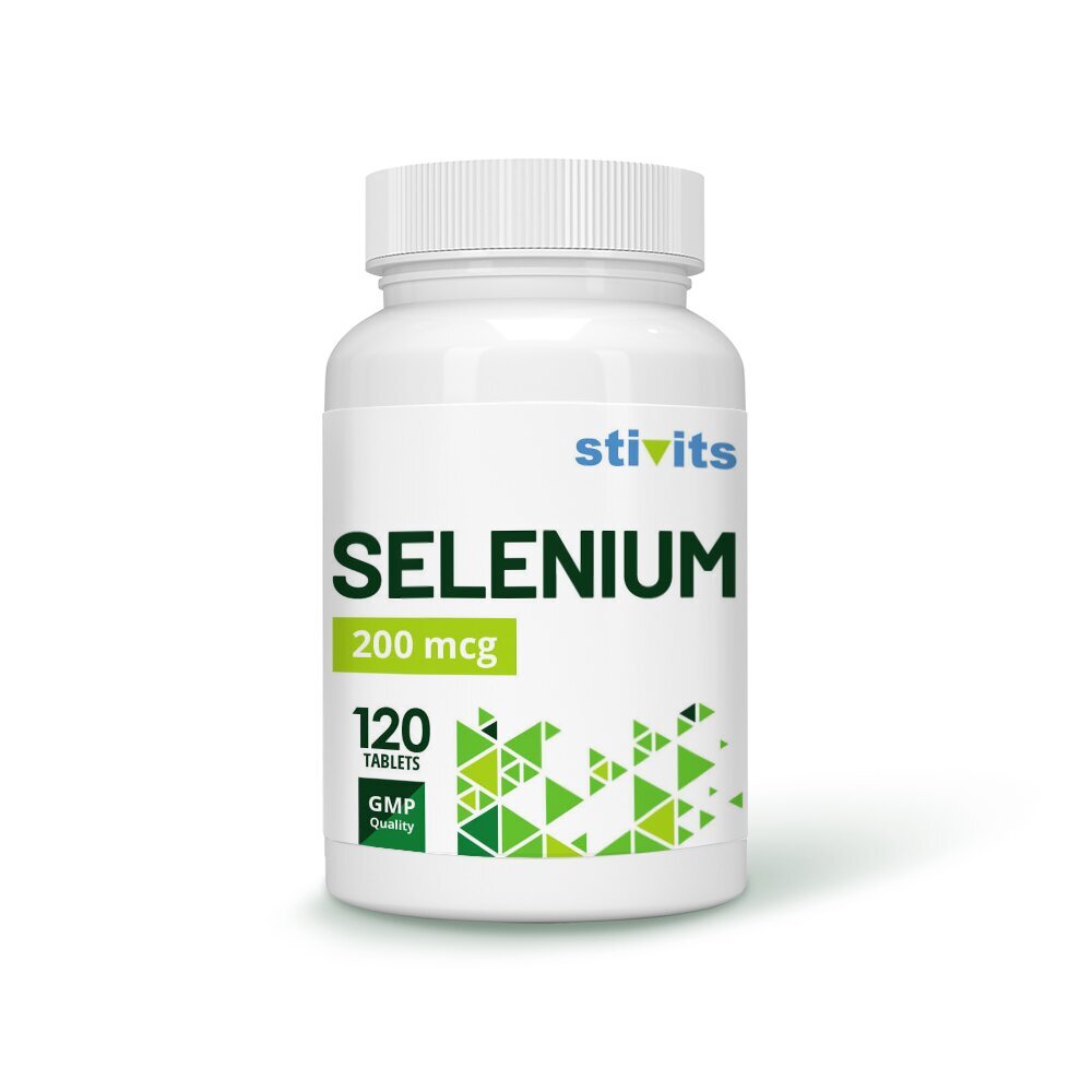 Toidulisand Stivits Selenium 200 mcg, N120 hind ja info | Vitamiinid, toidulisandid, immuunsuse preparaadid | kaup24.ee