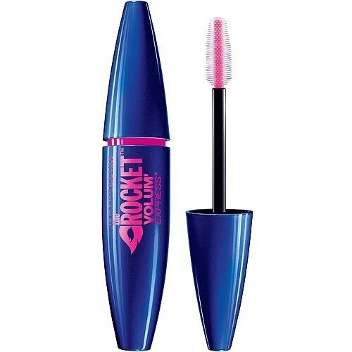 Maybelline Rocket Volum Express Mascara - Mascara for fast volume 9.6 ml Blackest Black #000000 цена и информация | Ripsmetušid, lauvärvid, silmapliiatsid, seerumid | kaup24.ee